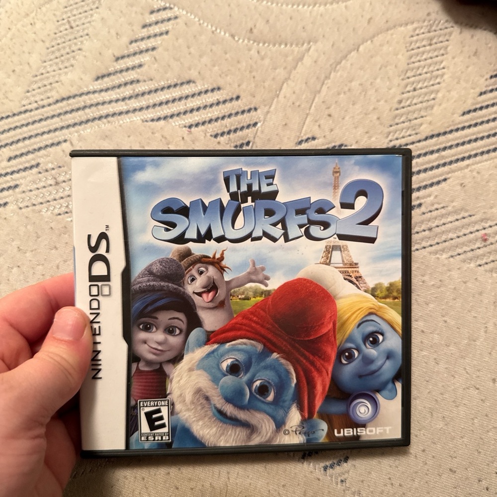 Nintendo Smurf Adventure at Home - Blue and White